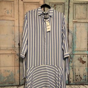 Zara shirt dress size small